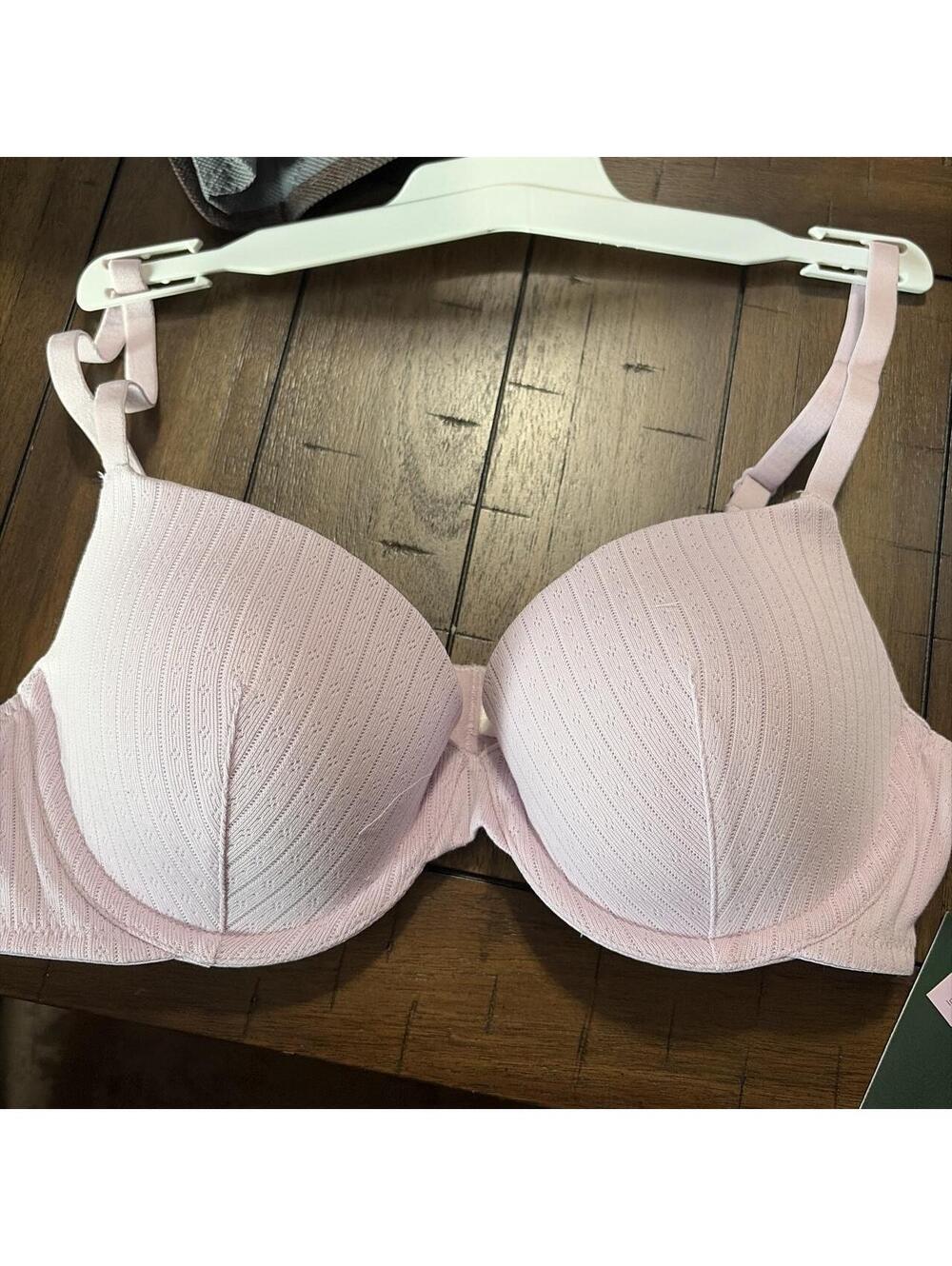 Wild Fable Women's Pink and Purple Bra